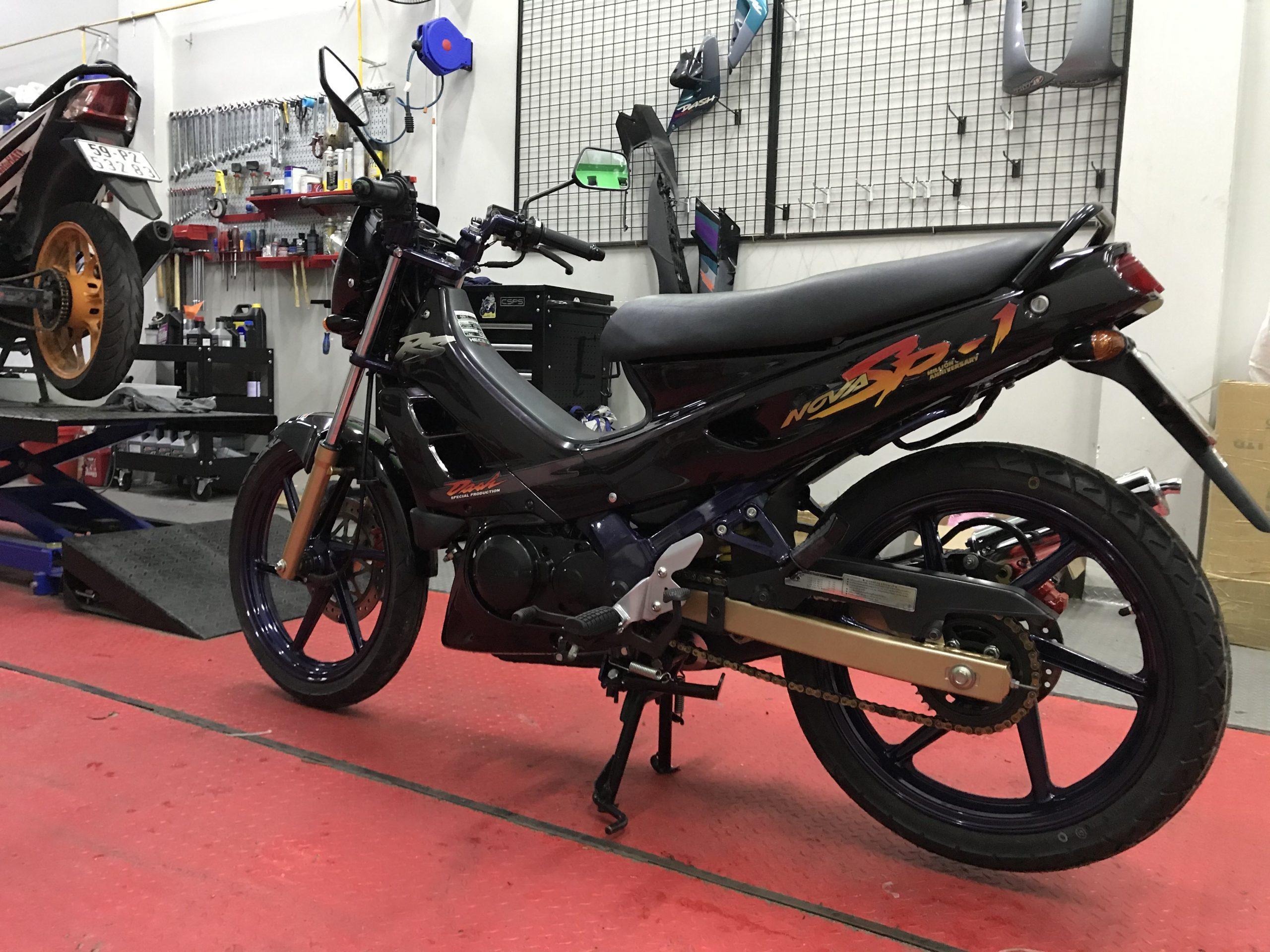 huong dan bao duong xe 2 thi honda nova dash dung cach
