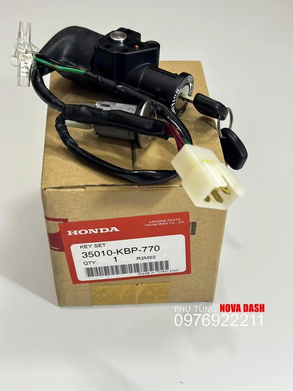 Ổ khóa Honda Nova Dash đời 2001 chính hãng